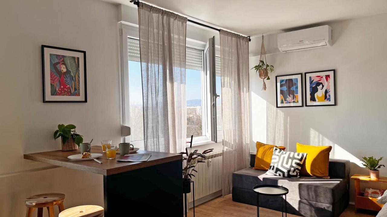 Studio Apartman Siget II Zagreb Bagian luar foto